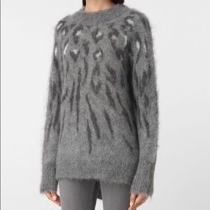 allsaints arley animal jumper new with tag